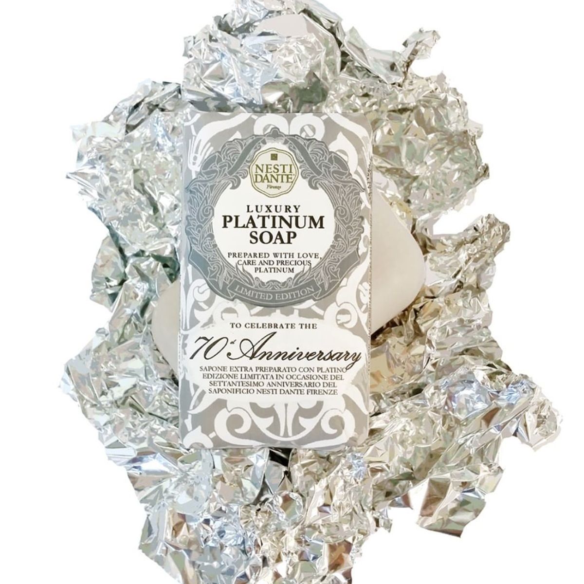 Nesti dante luxury platinum zeep 250gr.