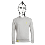 Zena sweater flash heather grey m