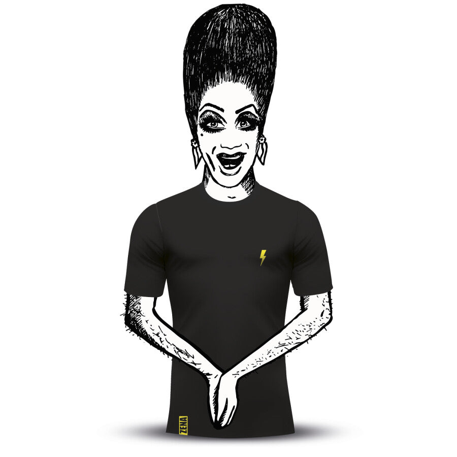 Zena t-shirt flash black xs