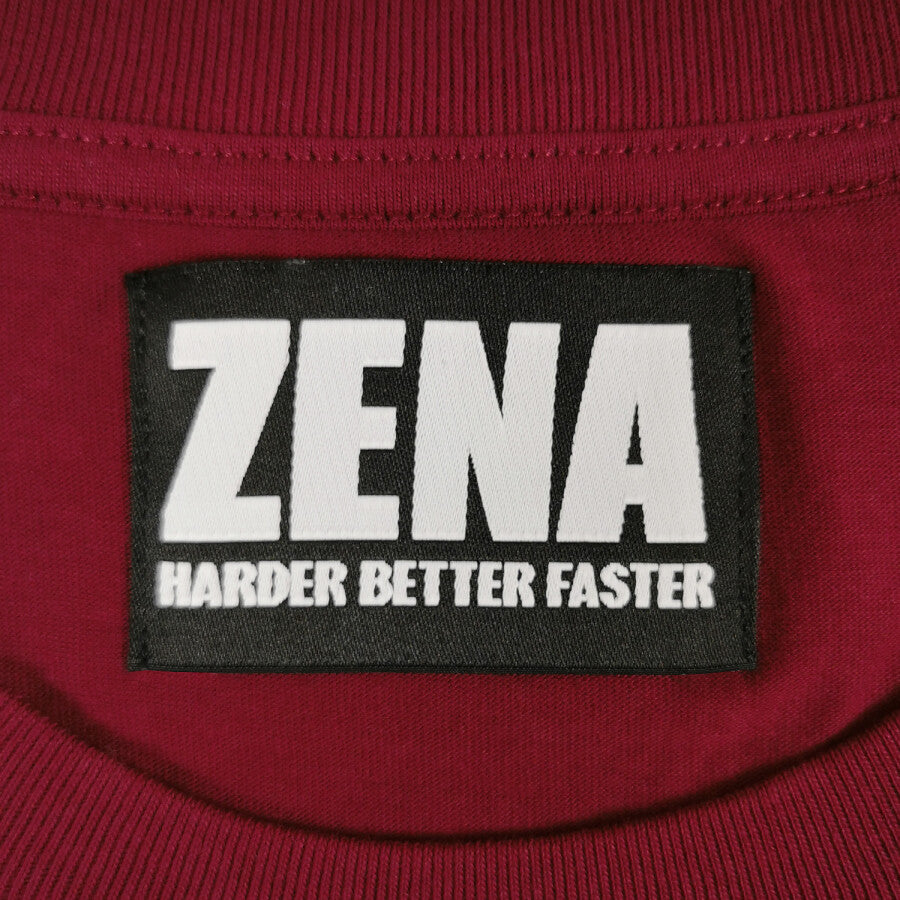 Zena t-shirt flash burgundy xxl