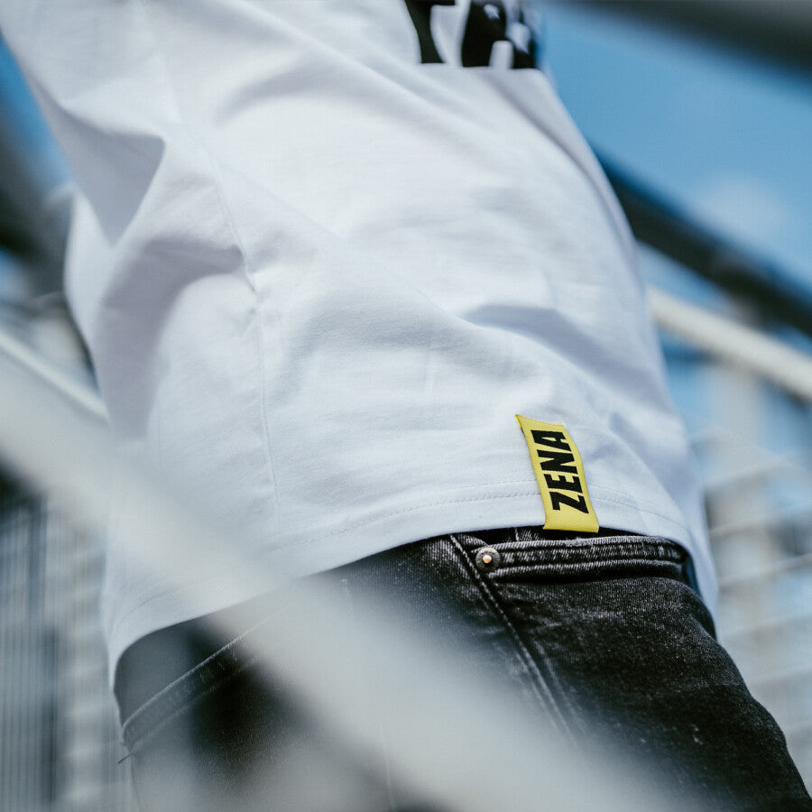 Zena t-shirt hbf white l