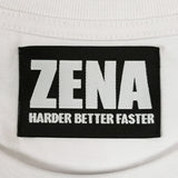 Zena t-shirt hbf white s