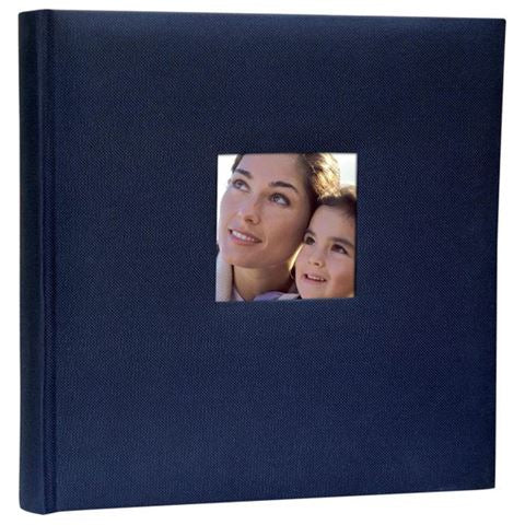 Zep Foto Album OB313130 Cotton Con Velina Blue met 30 Sheets 31x31 cm