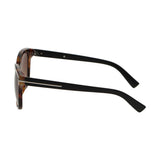 Spectrum zonnebril vierkant tortoise mat zwart dames