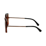 Spectrum zonnebril vlinder gradient tortoise bruin dames
