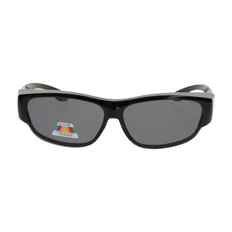 Spectrum polarized overzet zonnebril zwart