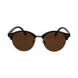 Spectrum zonnebril club rond havana goud bruin unisex