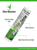 Den braven zwaluw high tack 290ml zwart - 11258200
