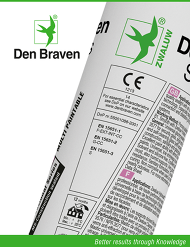 Den braven zwaluw hybriseal 2ps 290ml zwart - 10879400 - 10879400