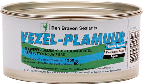 Den braven zwaluw vezel-plamuur | 250 gr | naturel - 200884