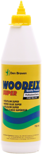 Den braven zwaluw woodfix d3 | 250 ml | transparant | 12 stuks - 10748700