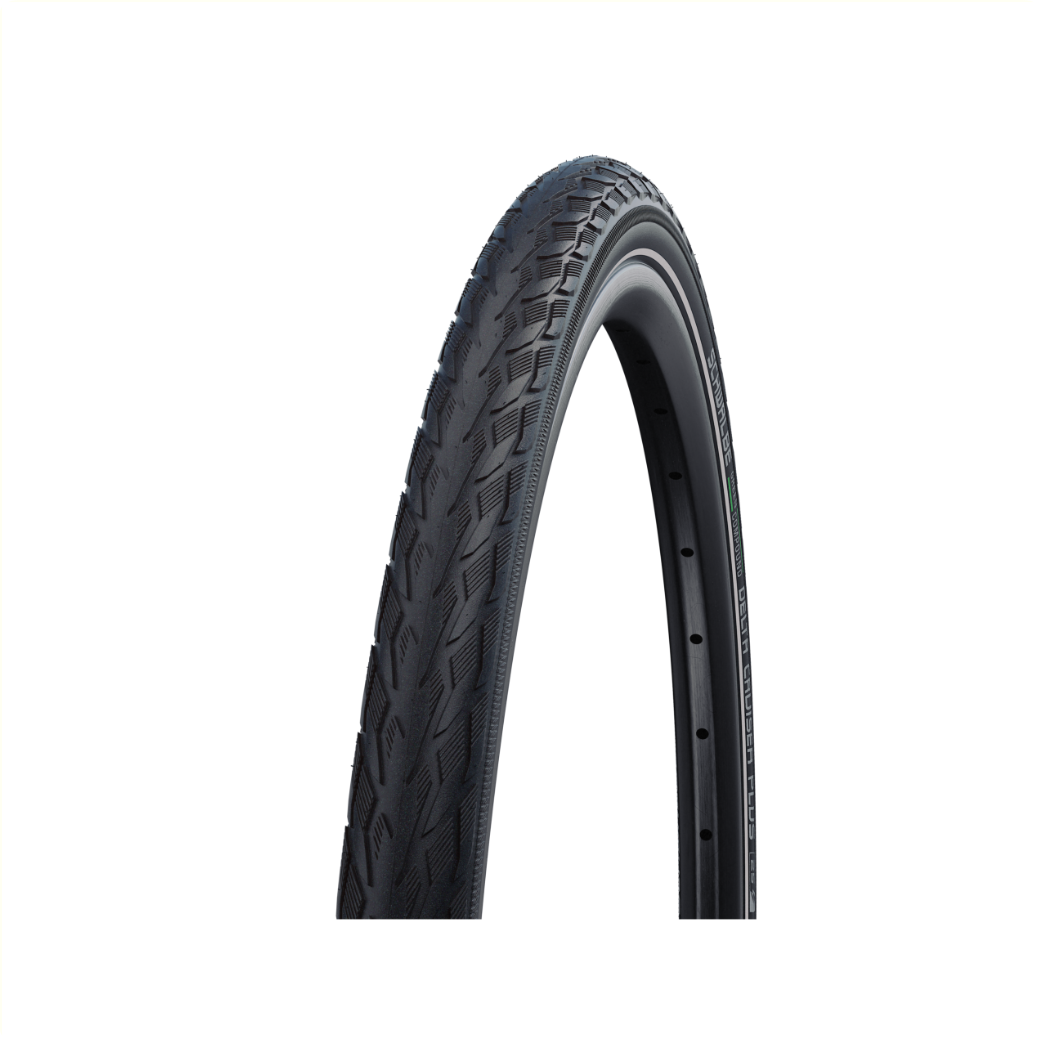 Schwalbe delta cruiser (k-guard, zwart met reflectie, 26x1 3 8, etrto 37-590