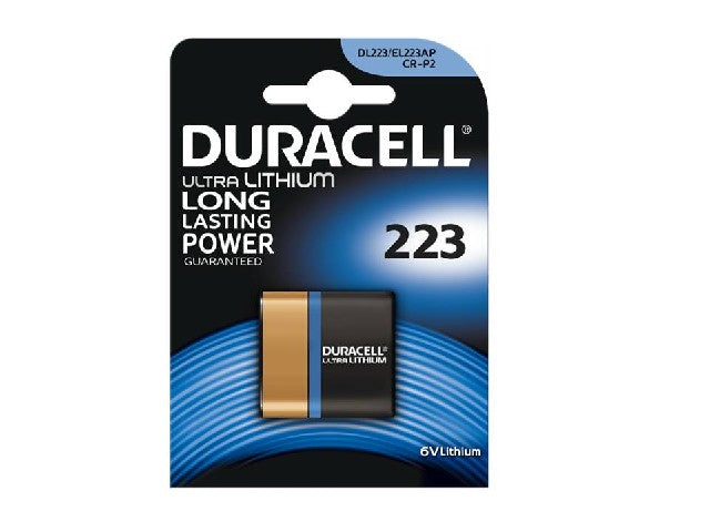 Duracell batterij foto cr-p2 auto 6v