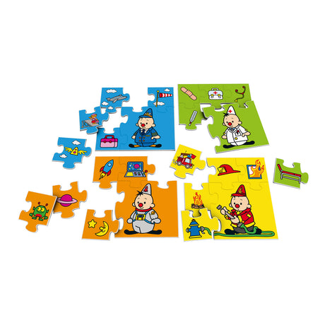 Studio 100 Puzzel Beroepen, 4in1