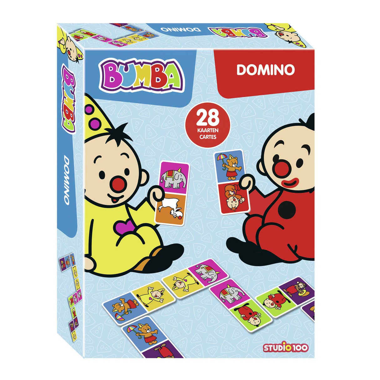 Studio 100 bumba reisspel - domino