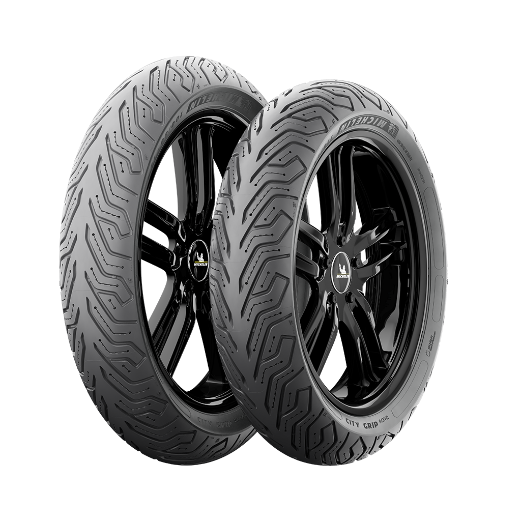 Michelin Buitenband 100 80 -14 City Grip Saver 48S Front Rear TL