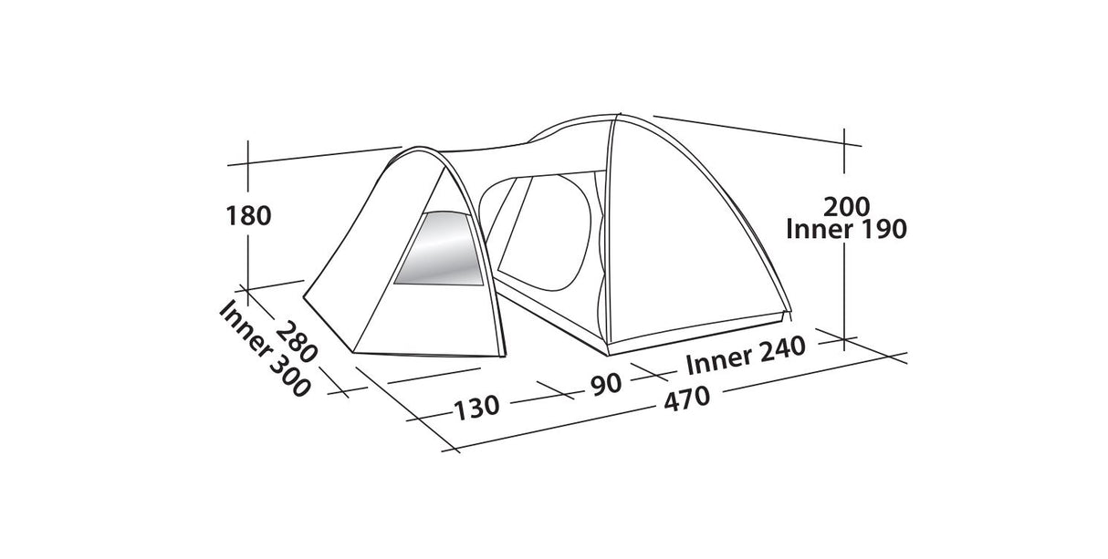 Easy Camp Eclipse 500 tent