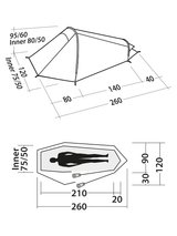 Easy Camp Geminga 100 Compact tent