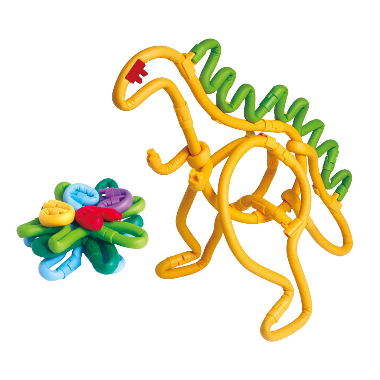 Clicformers Spaghetteez 3D Art Flexibele Bouwstaafjes Opbergbox, 200dlg.