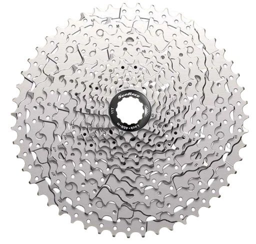 Sunrace Csmz600 cassette 12 speed 11-51t metallic zilver in box