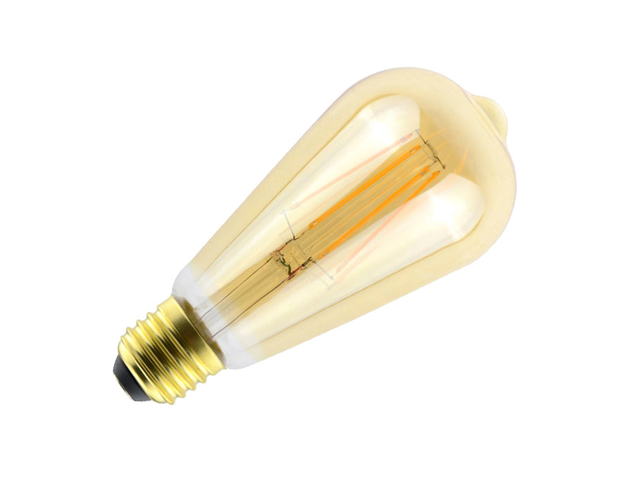 Sylvania Ledlamp RETRO E27 560 lm helder goud