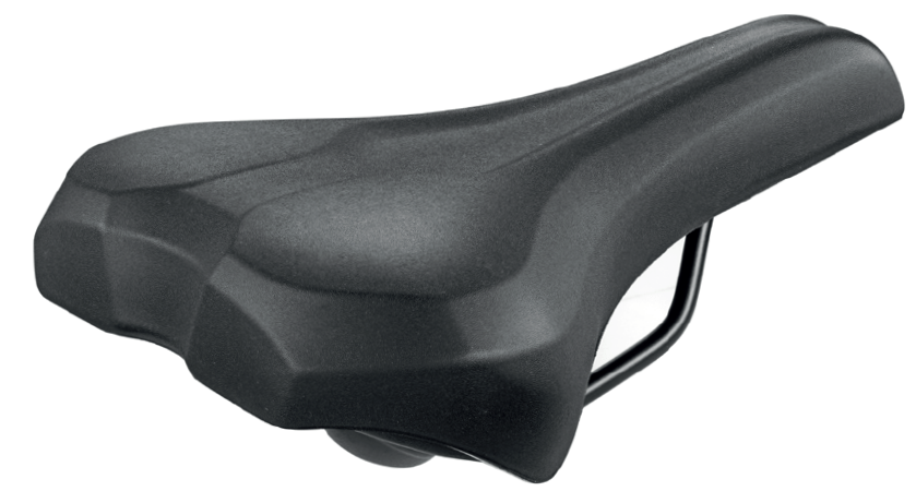 Selle Monte grappa bmg 5008 ebike zadel forchetta rigida zwart