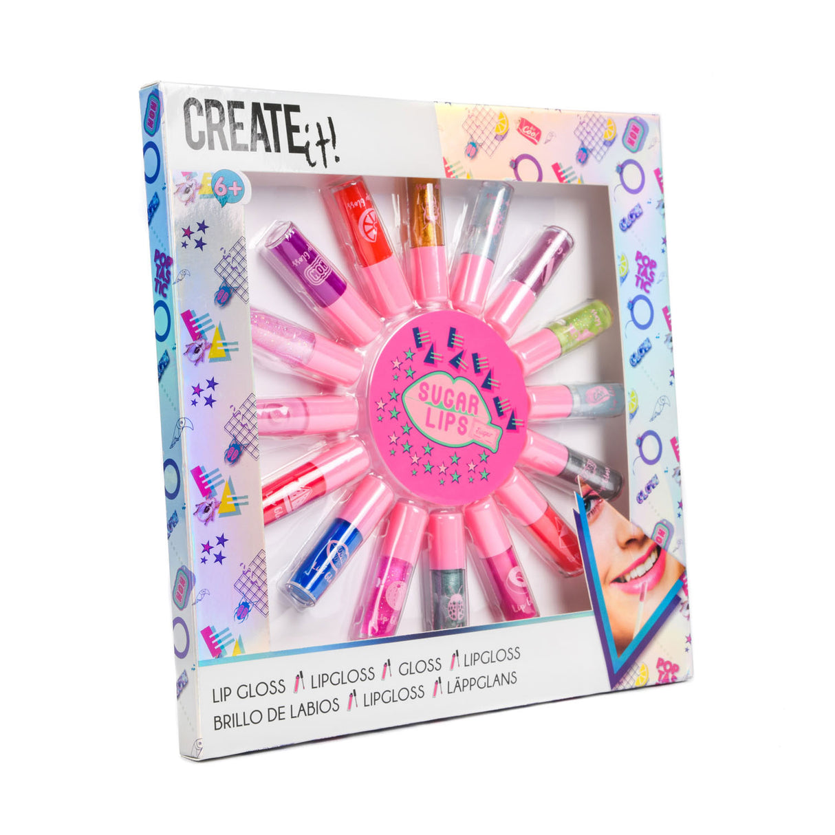 Create It! Poptastic Mini Lipgloss, 16dlg.