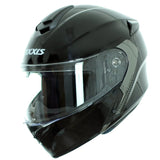 Axxis helm storm solid mat zwart s