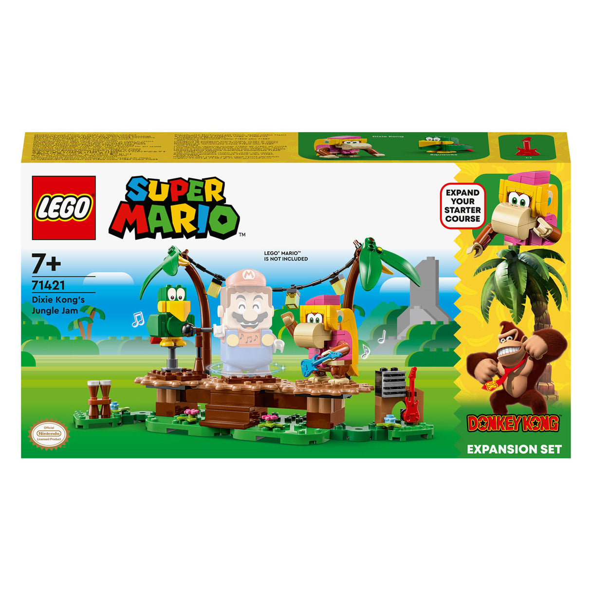 Lego LEGO Super Mario 71421 Uitbreidingsset: Dixie Kongs Jungleshow