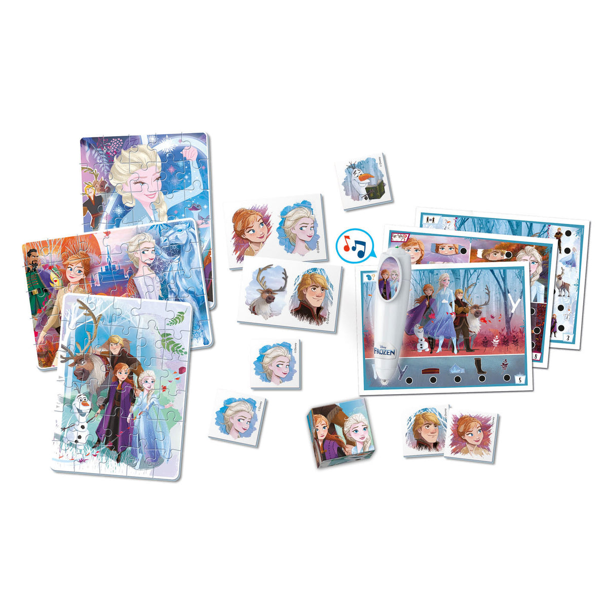 Clementoni Frozen 2 Edukit, 7in1