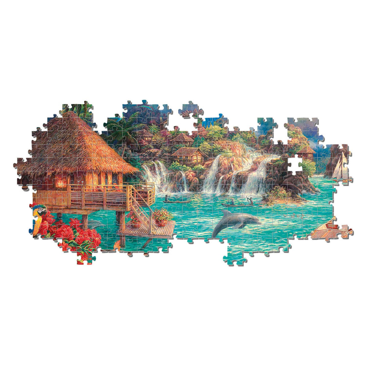 Clementoni Legpuzzel Island Life, 2000st.