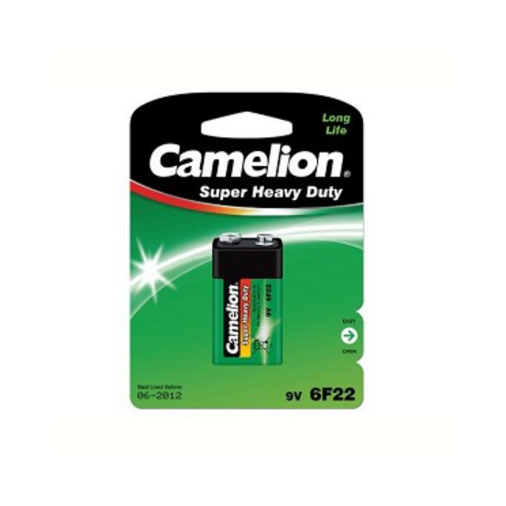 Camelion 9 volt 6F batterij per stuk