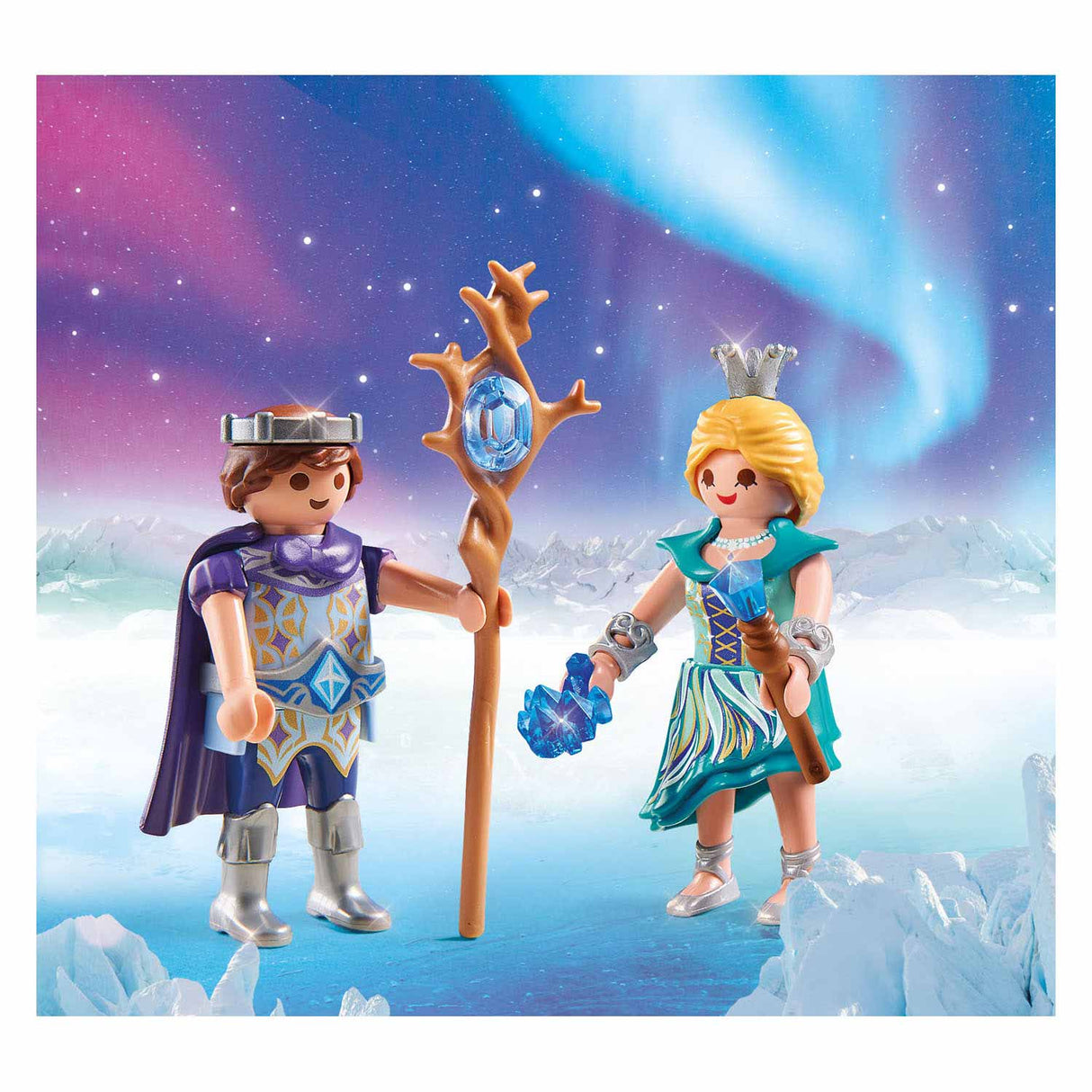 Playmobil Duopack Ijsprinses en Ijsprins 71208