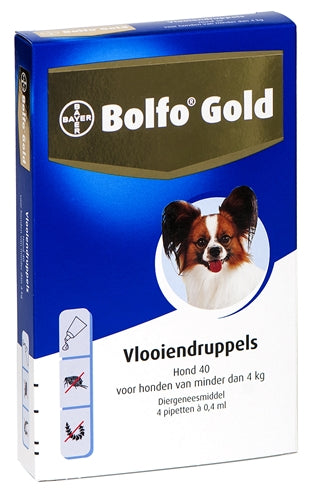 Bolfo Gold hond vlooiendruppels