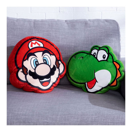 Tomy Mocchi Mocchi Mega Super Mario Yoshi Pluchen Knuffel