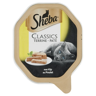 Sheba alu Klassiker Pate mat Poulet