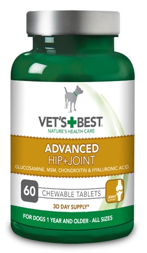 Vets best Advanced hip+joint hond