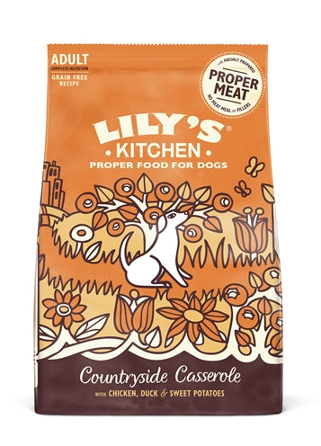 Lily's kitchen Dog adult chicken duck countryside casserole