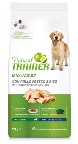 Natural trainer Dog maxi adult chicken rice