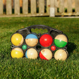 HI HI 10-delige Jeu de boulesset hout
