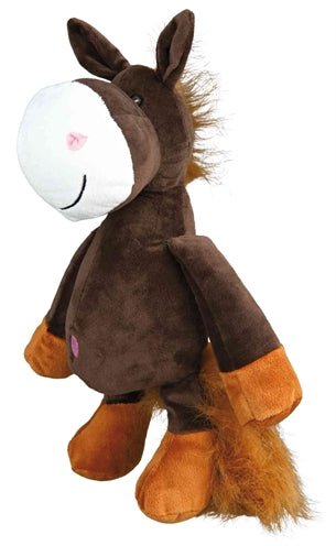 Trixie Pluche paard met dierengeluid