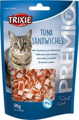 Trixie Premio tuna sandwiches