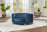 Enchanted pet Enchanted hondenmand sofa rosie peacock blauw