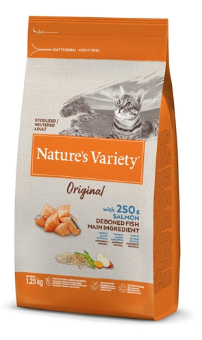 Natures variety Original sterilized salmon