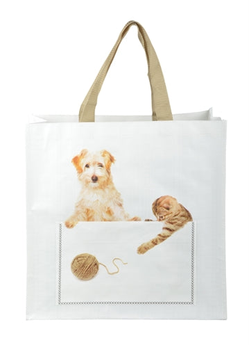 Hoppe Shoppingbag kiekeboe hond kat assorti