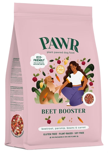 Pawr Plantaardig beet booster rode biet pastinaak bonen wortel