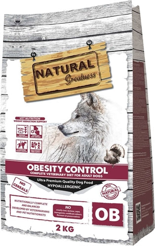 Natural greatness Veterinary diet dog obesity control adult