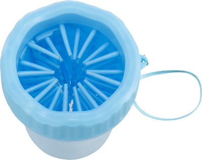 Trixie Pootreiniger voor de hond silicone pp blauw