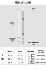 Morso Hondenriem gerecycled power flow zwart