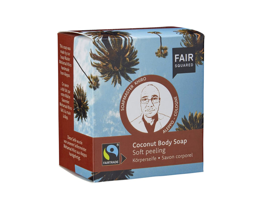 Fair Squared Zeepblok Body soap coconut soft peeling -